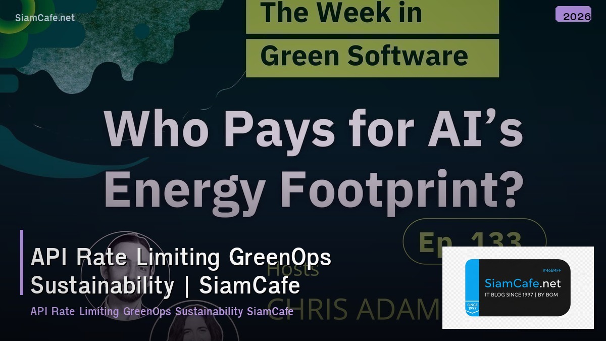 api rate limiting greenops sustainability