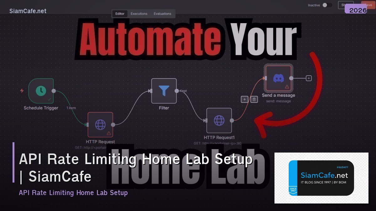 api rate limiting home lab setup