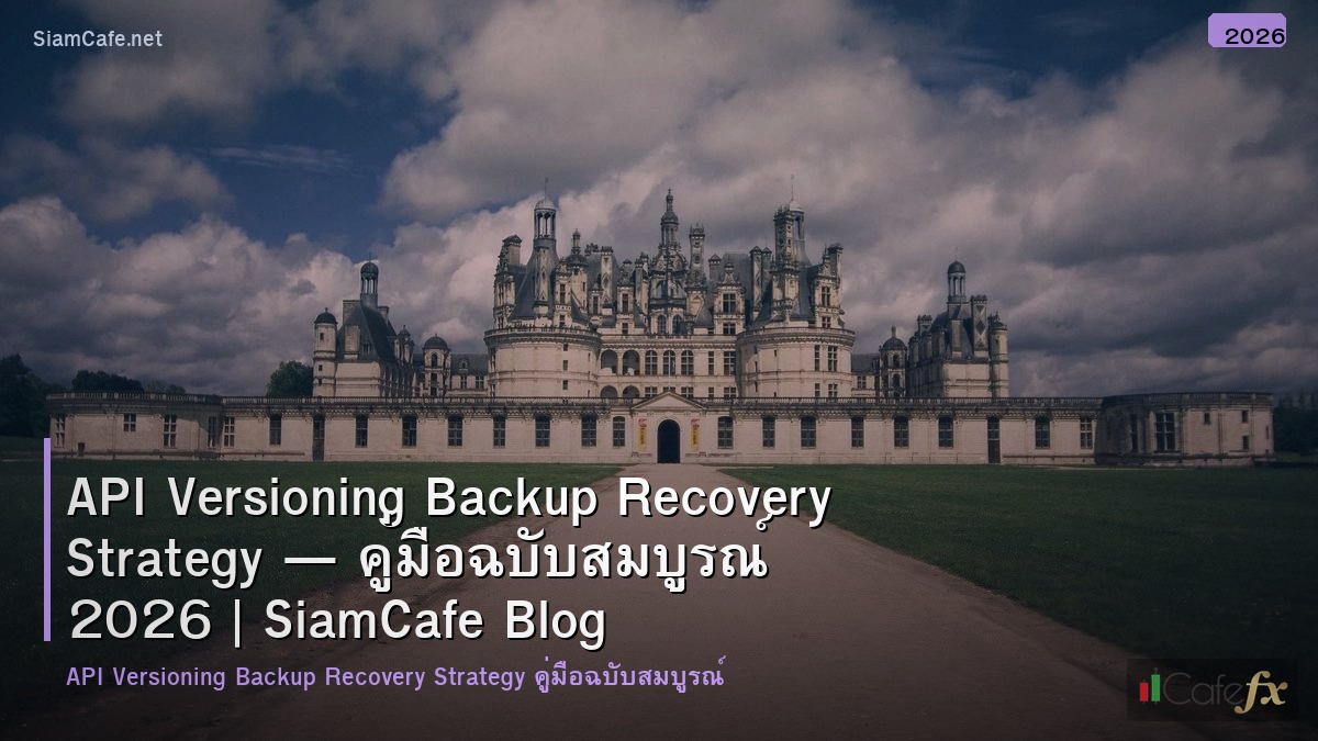api versioning backup recovery strategy