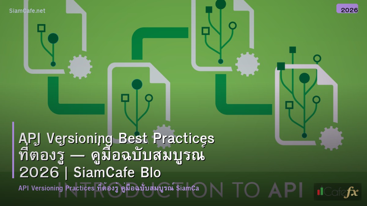 api versioning best practices ทตองร