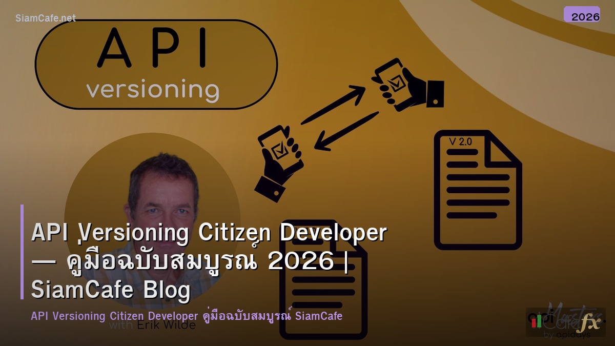 api versioning citizen developer
