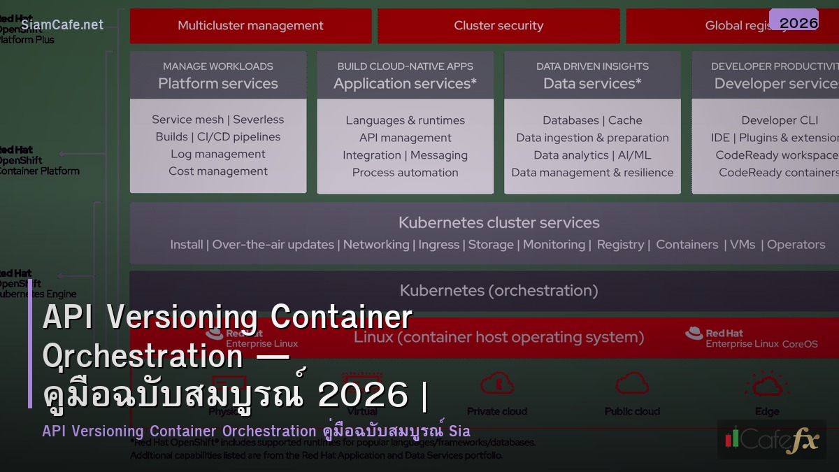 api versioning container orchestration