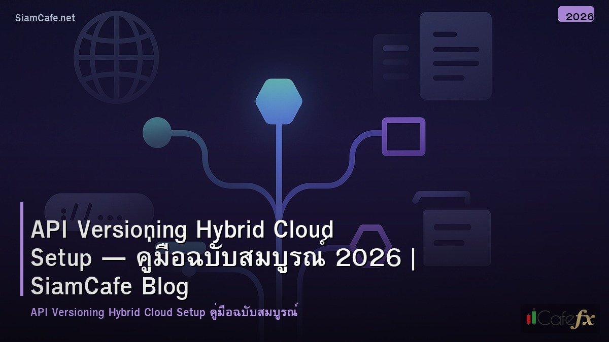 api versioning hybrid cloud setup