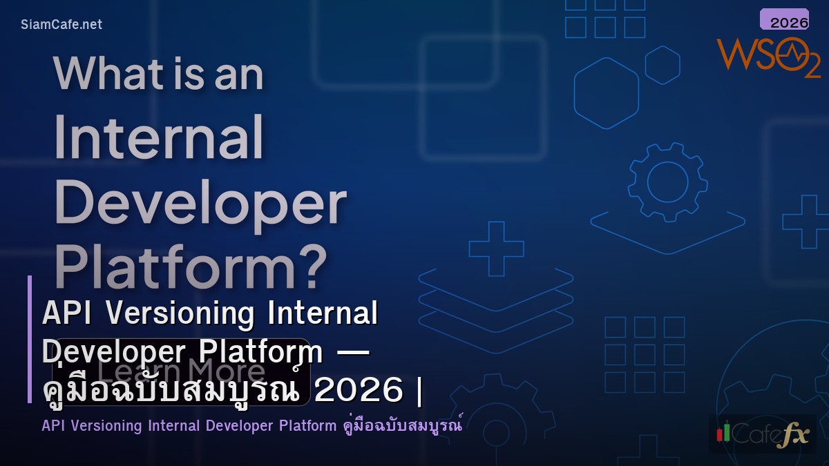 api versioning internal developer platform