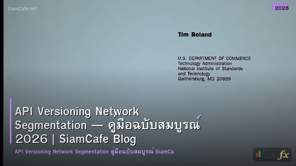 api versioning network segmentation