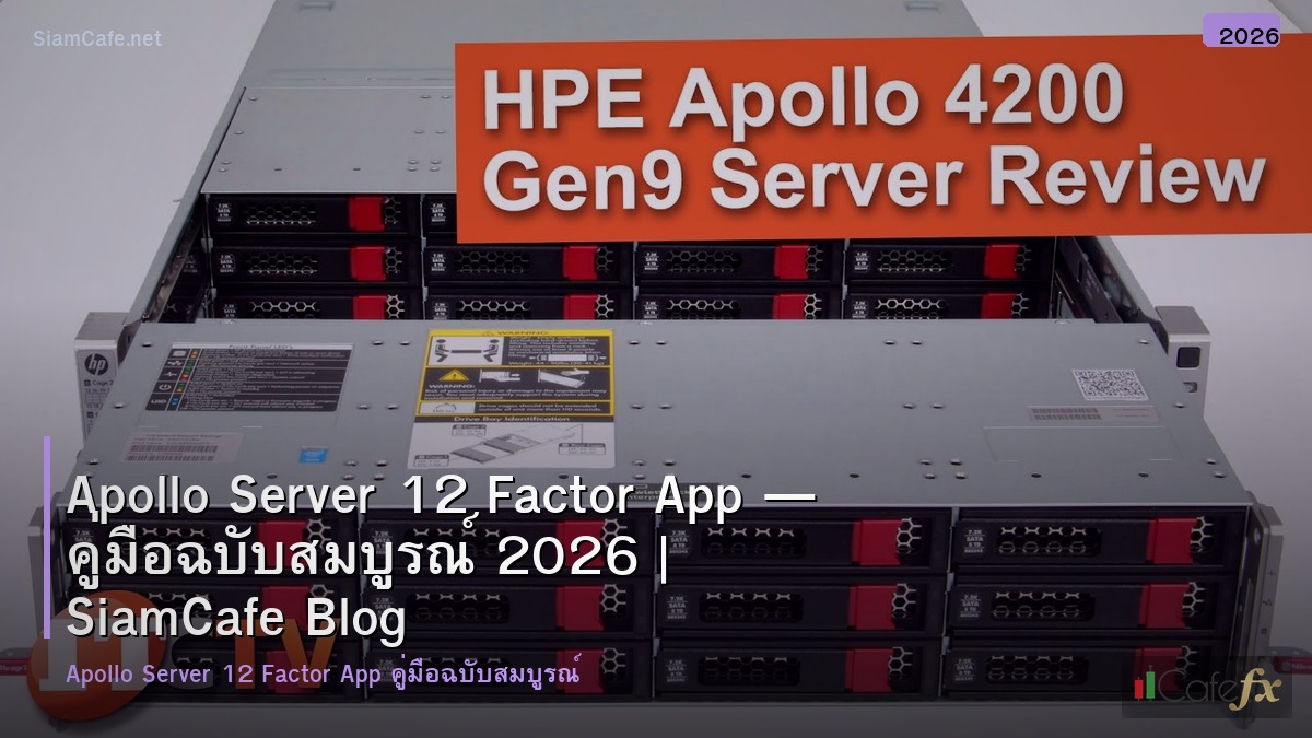 apollo server 12 factor app