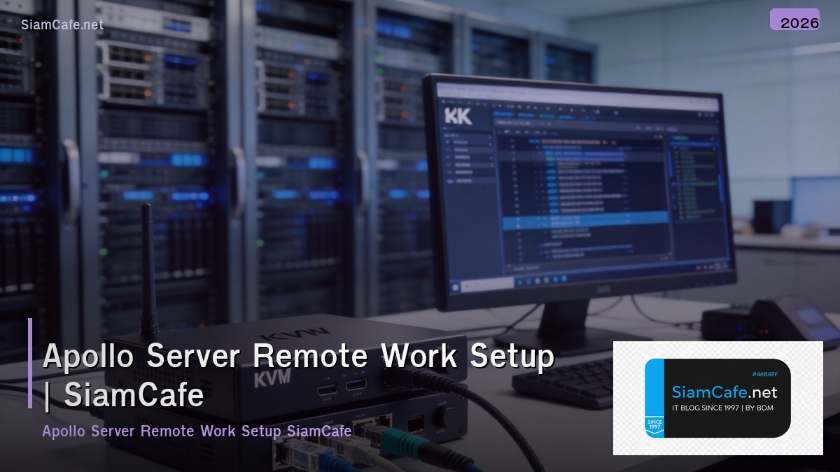 apollo server remote work setup