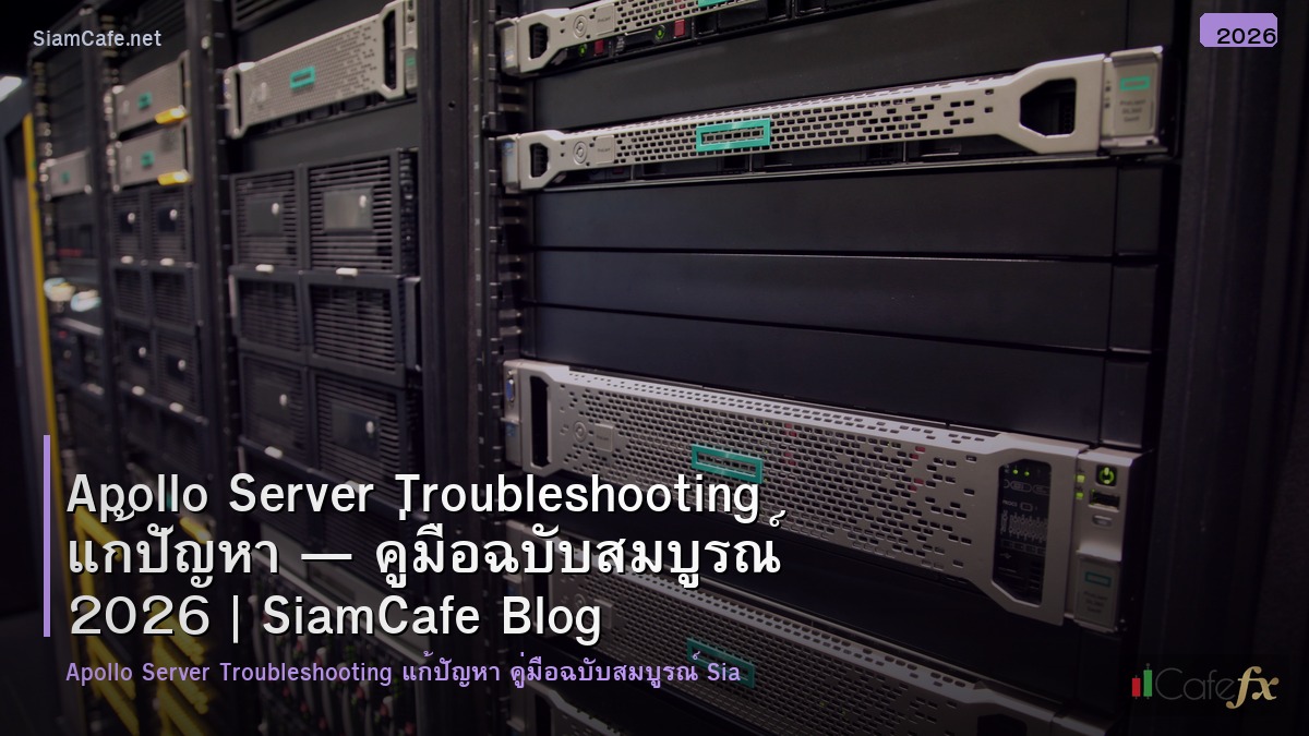 apollo server troubleshooting แกปญหา
