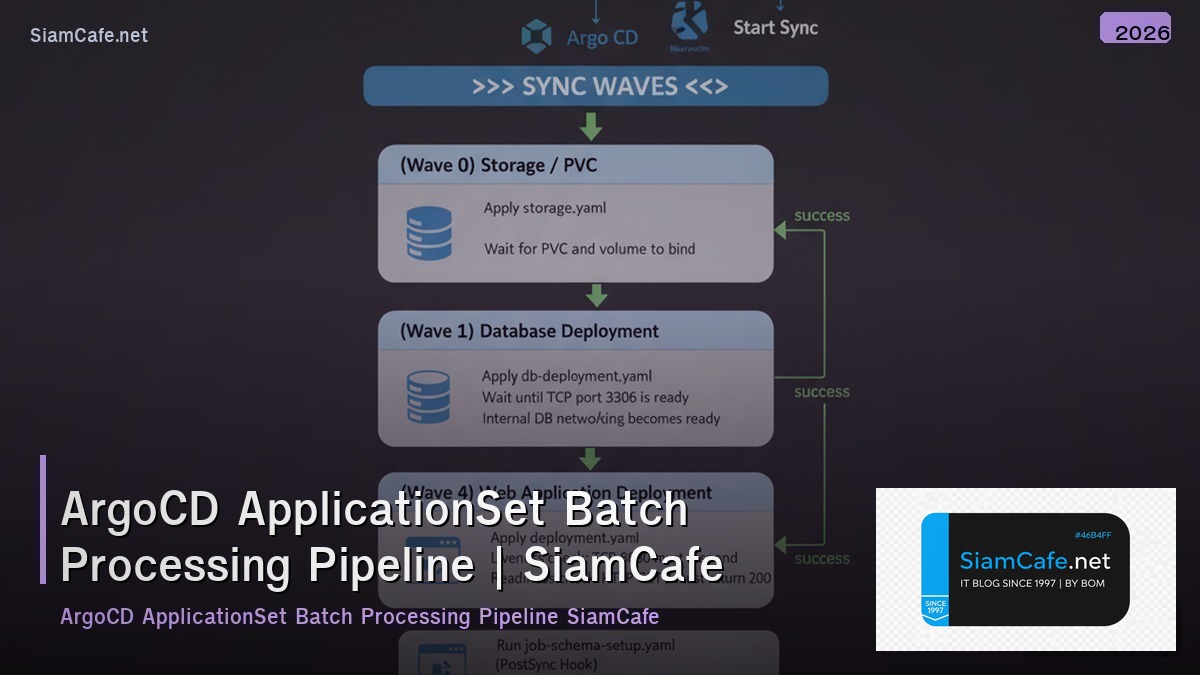 argocd applicationset batch processing pipeline