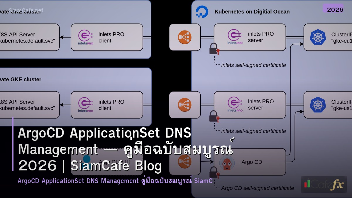 argocd applicationset dns management