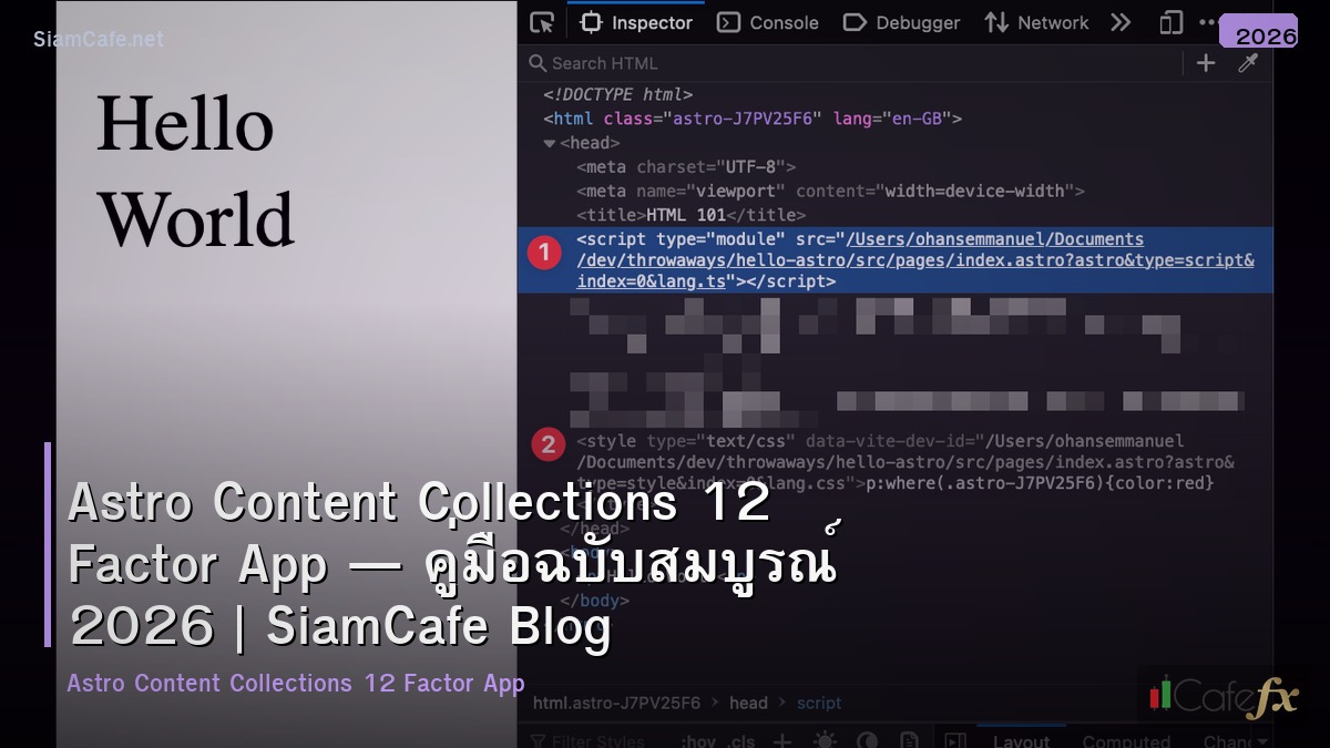 astro content collections 12 factor app