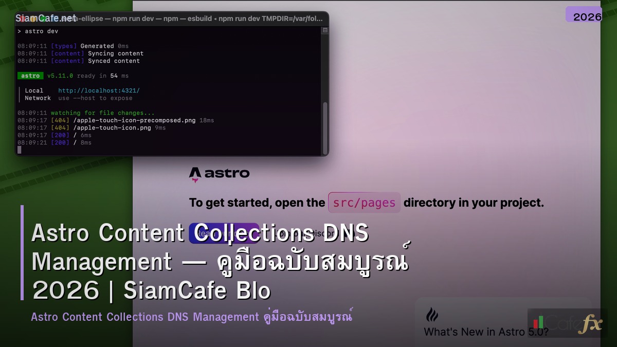 astro content collections dns management
