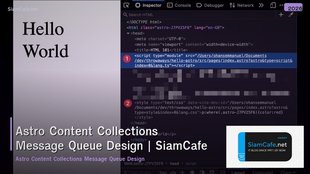 astro content collections message queue design