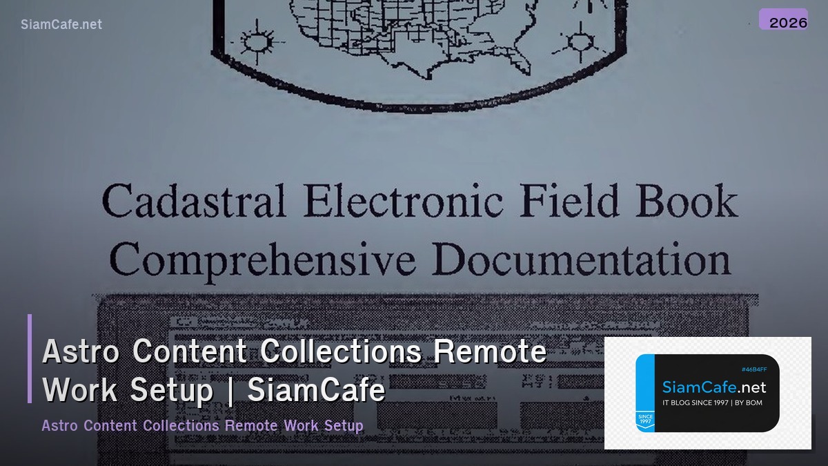 astro content collections remote work setup