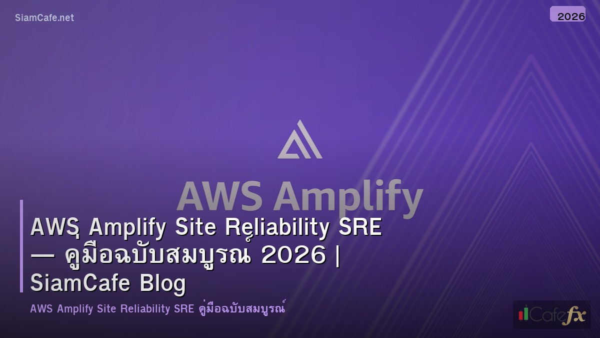 aws amplify site reliability sre