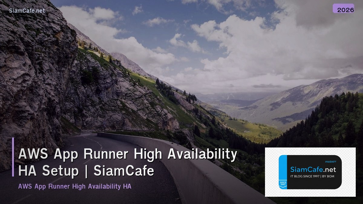 aws app runner high availability ha setup