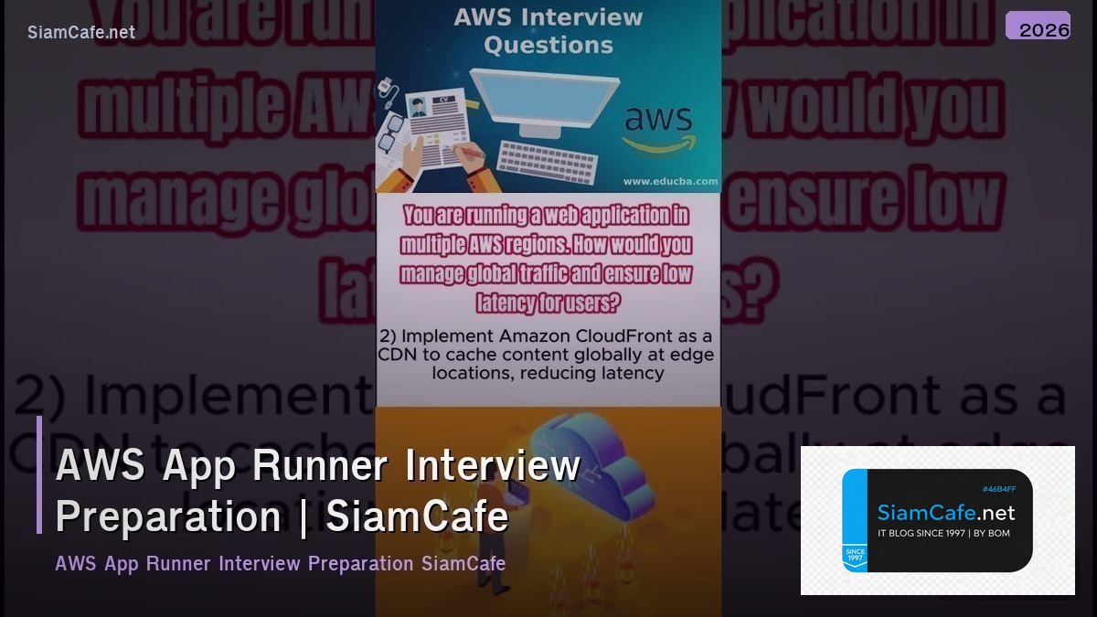 aws app runner interview preparation