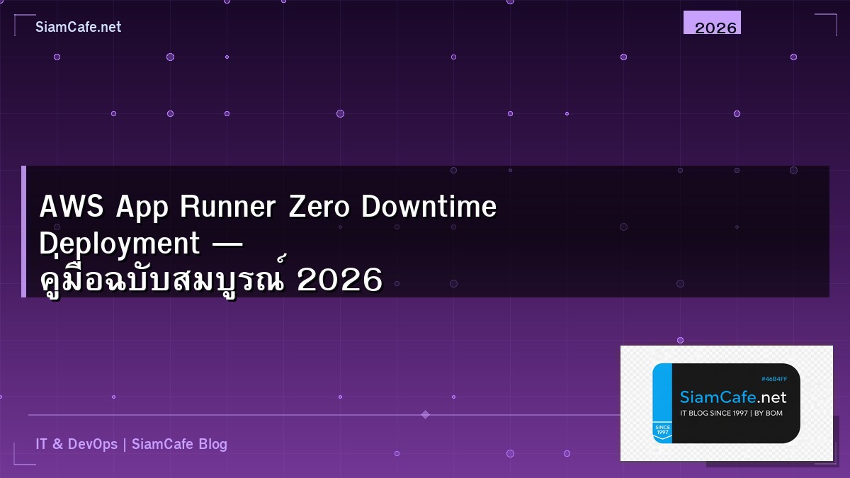aws app runner zero downtime deployment