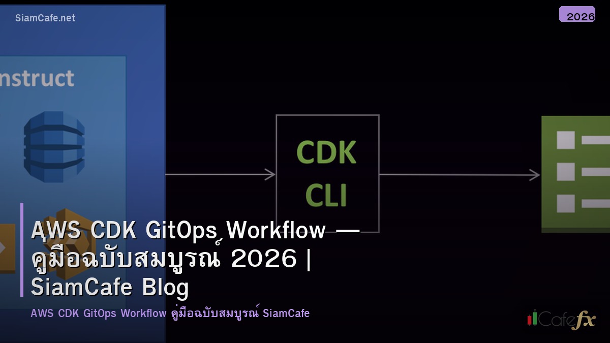 aws cdk gitops workflow