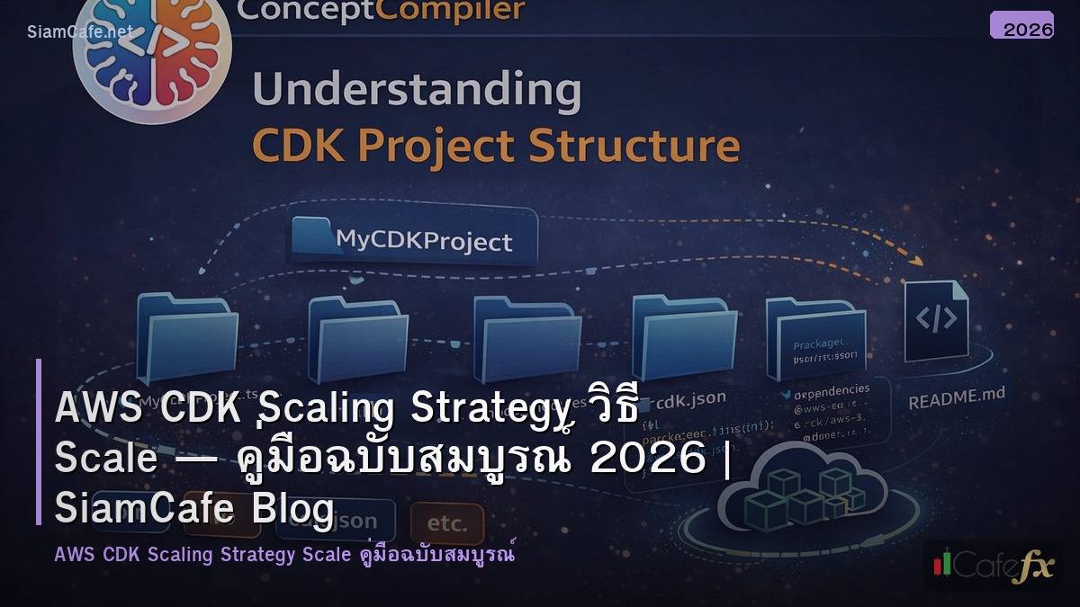aws cdk scaling strategy วธ scale