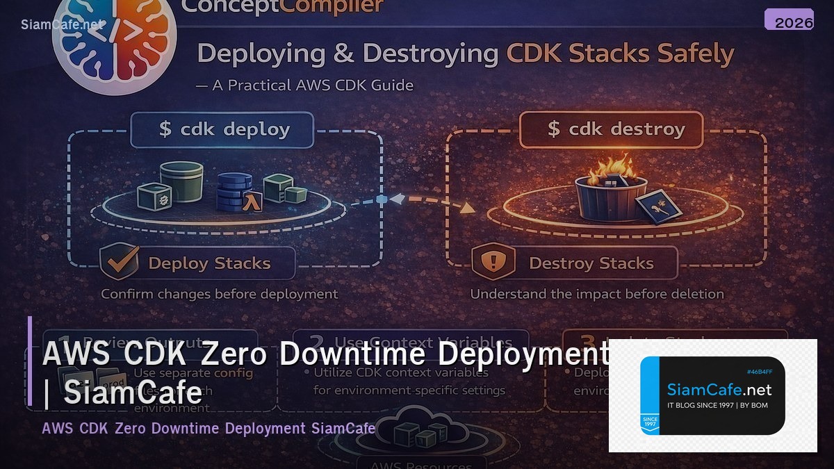 aws cdk zero downtime deployment