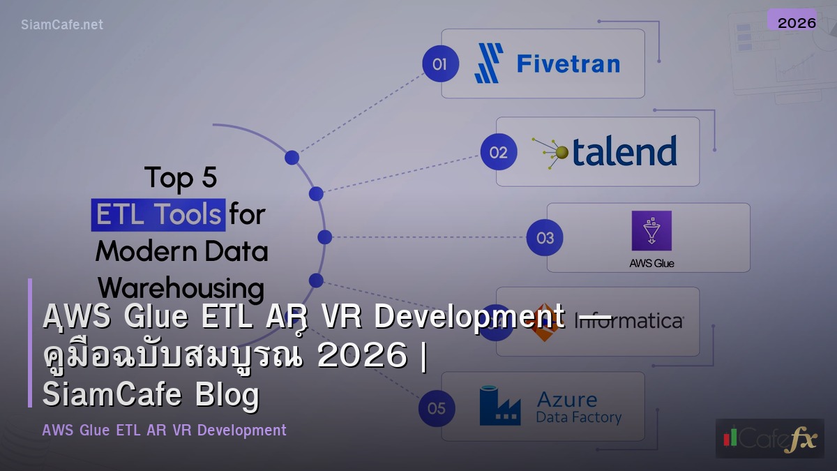 aws glue etl ar vr development