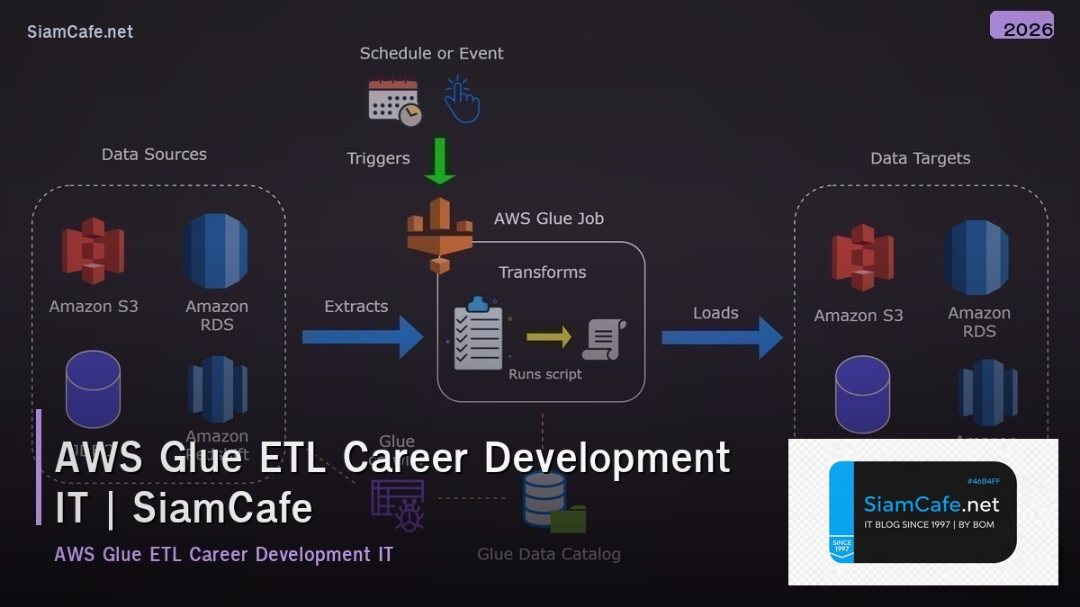 aws glue etl career development it