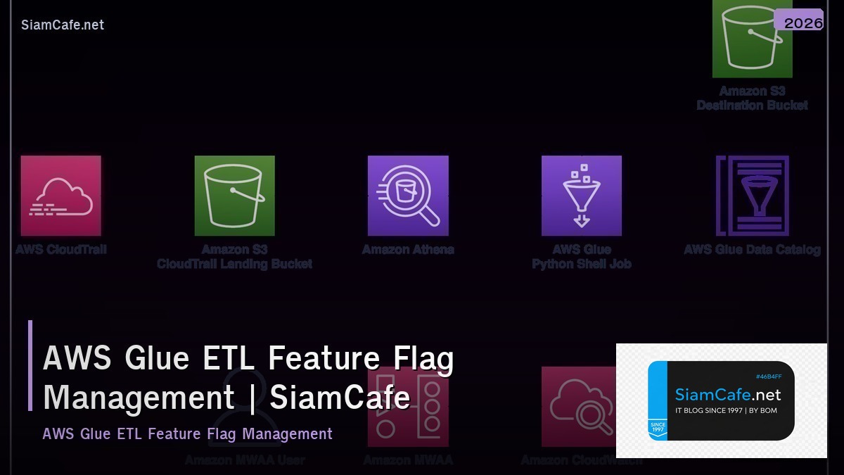 aws glue etl feature flag management