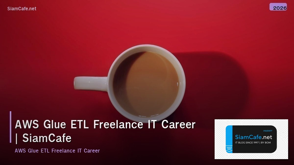 aws glue etl freelance it career