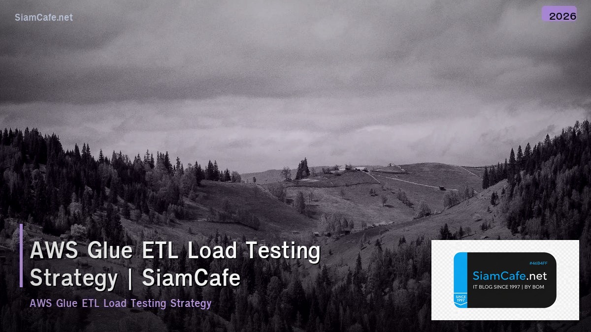 aws glue etl load testing strategy