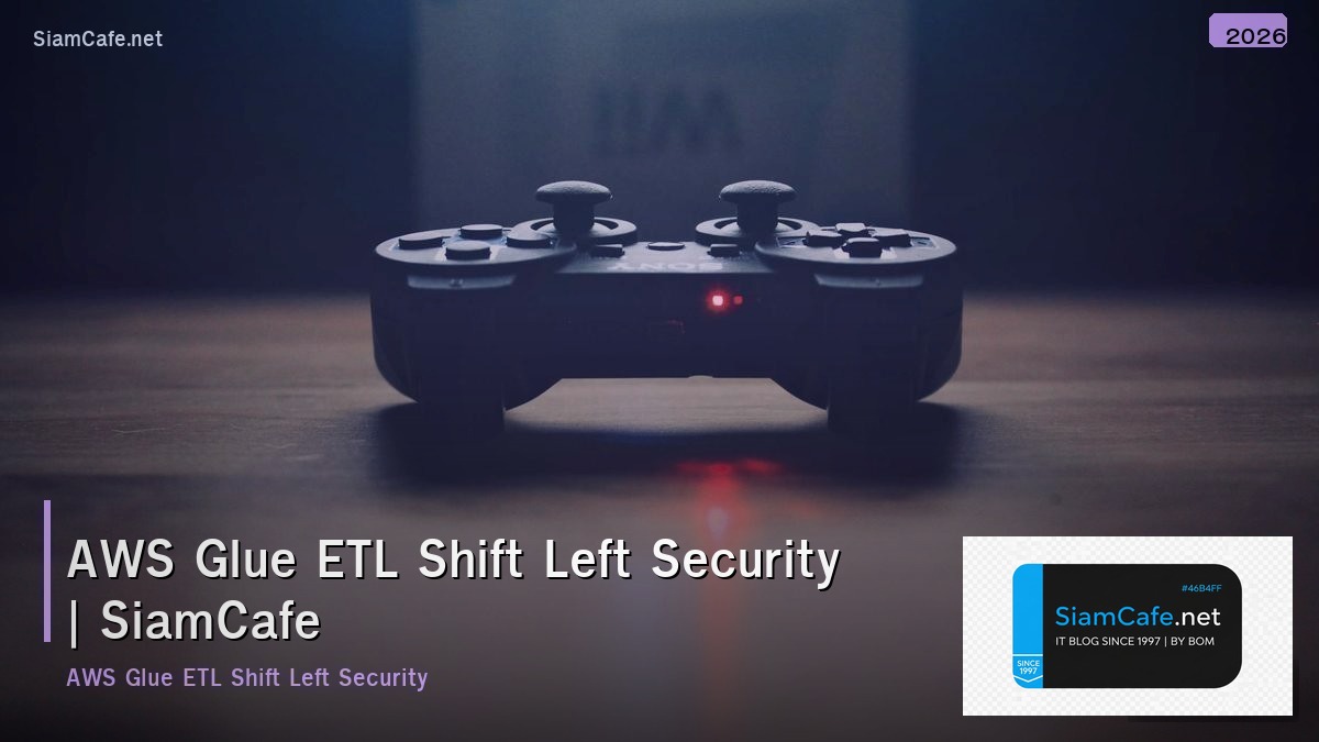 aws glue etl shift left security