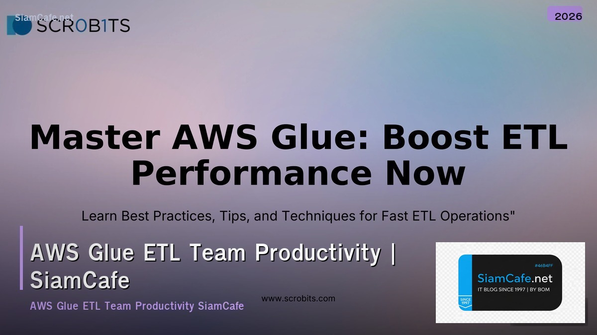 aws glue etl team productivity