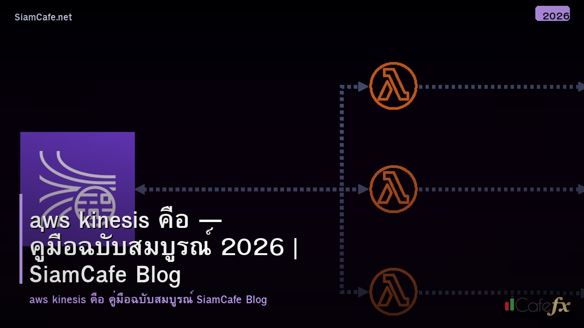 aws kinesis คอ