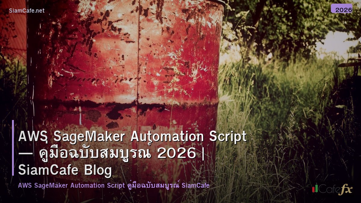 aws sagemaker automation script