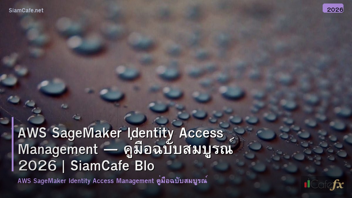 aws sagemaker identity access management