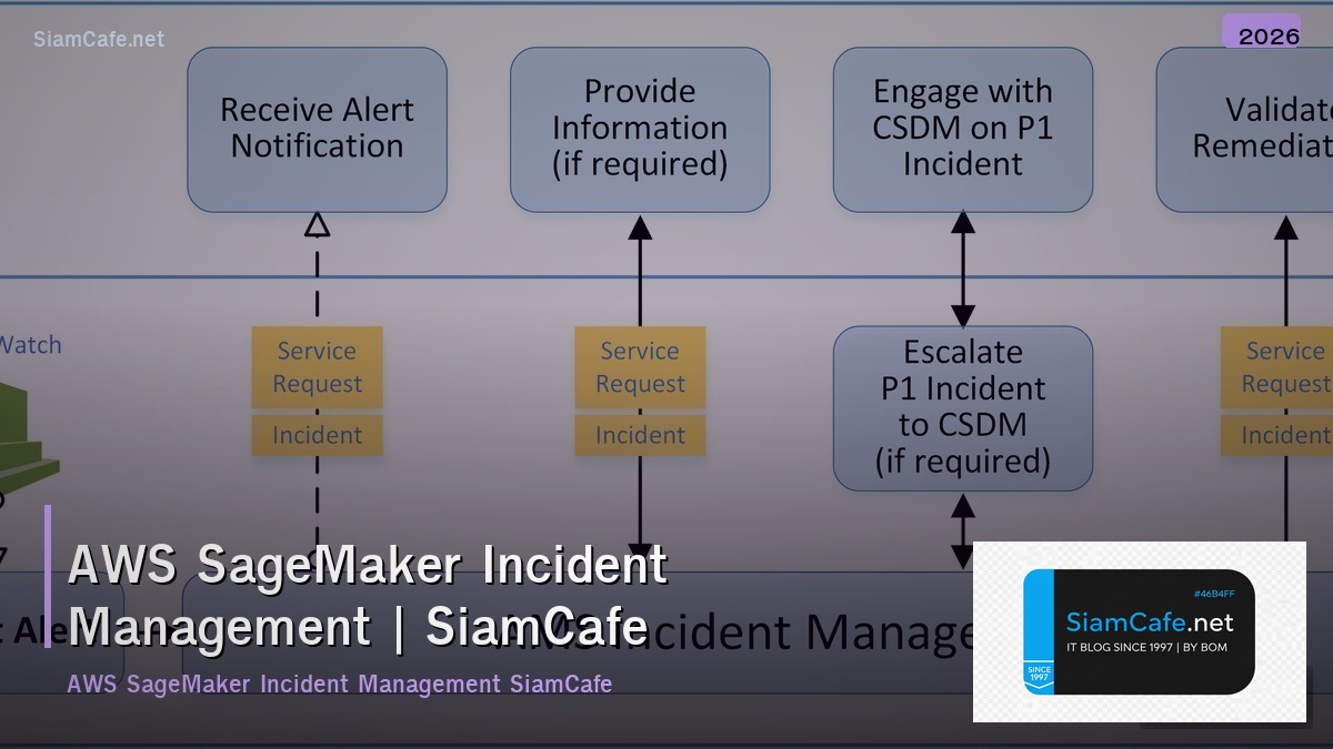 aws sagemaker incident management