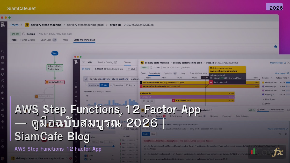aws step functions 12 factor app
