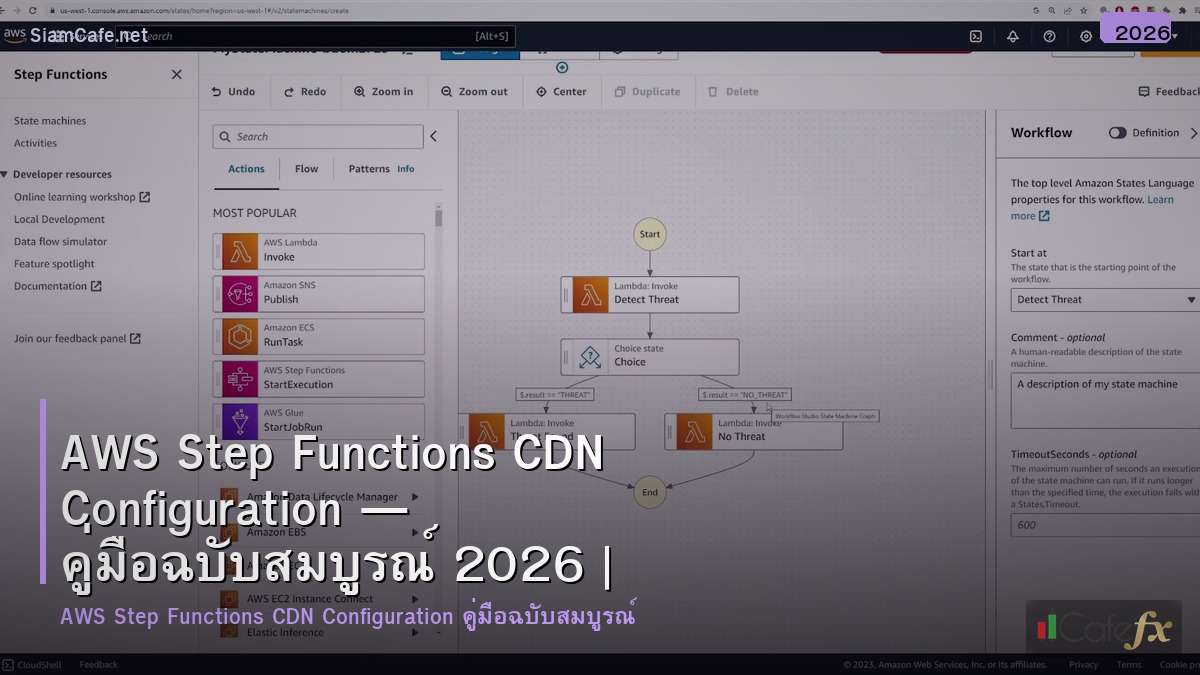 aws step functions cdn configuration