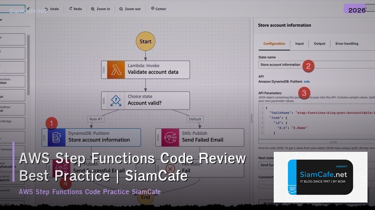aws step functions code review best practice