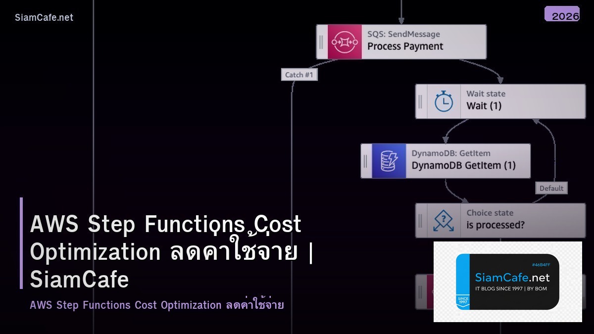 aws step functions cost optimization ลดคาใชจาย