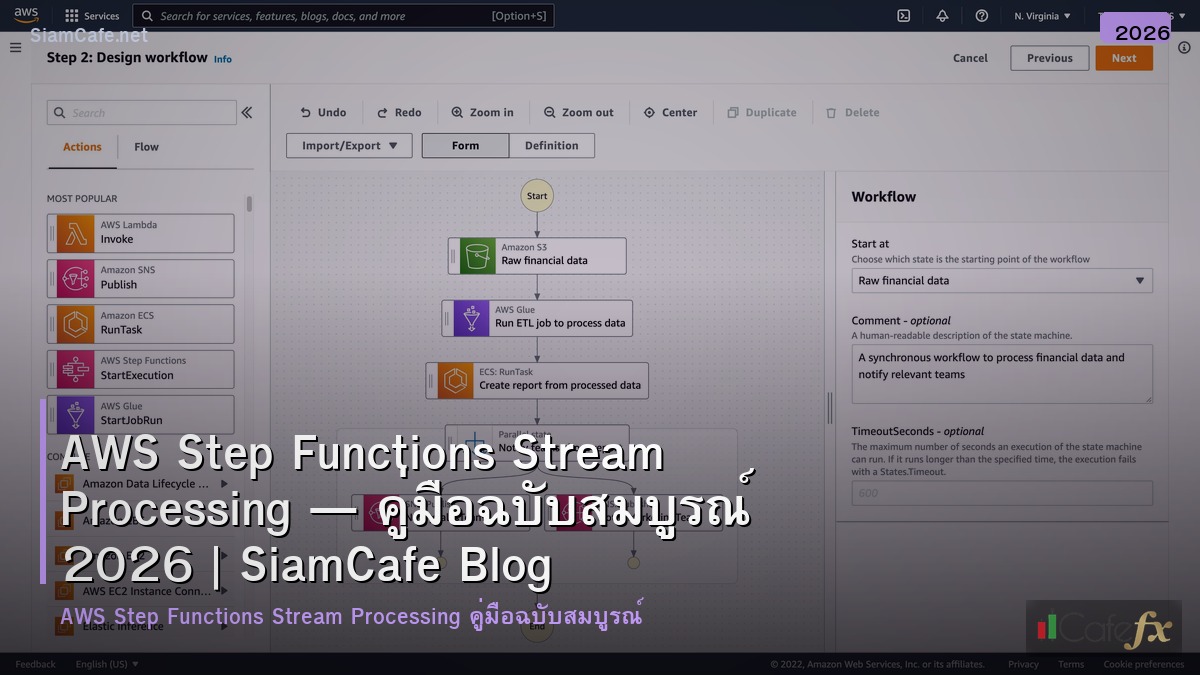 aws step functions stream processing
