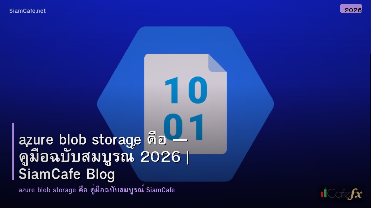 azure blob storage คอ