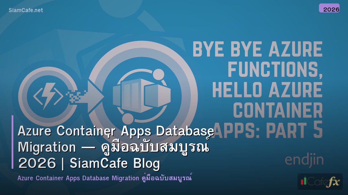 azure container apps database migration