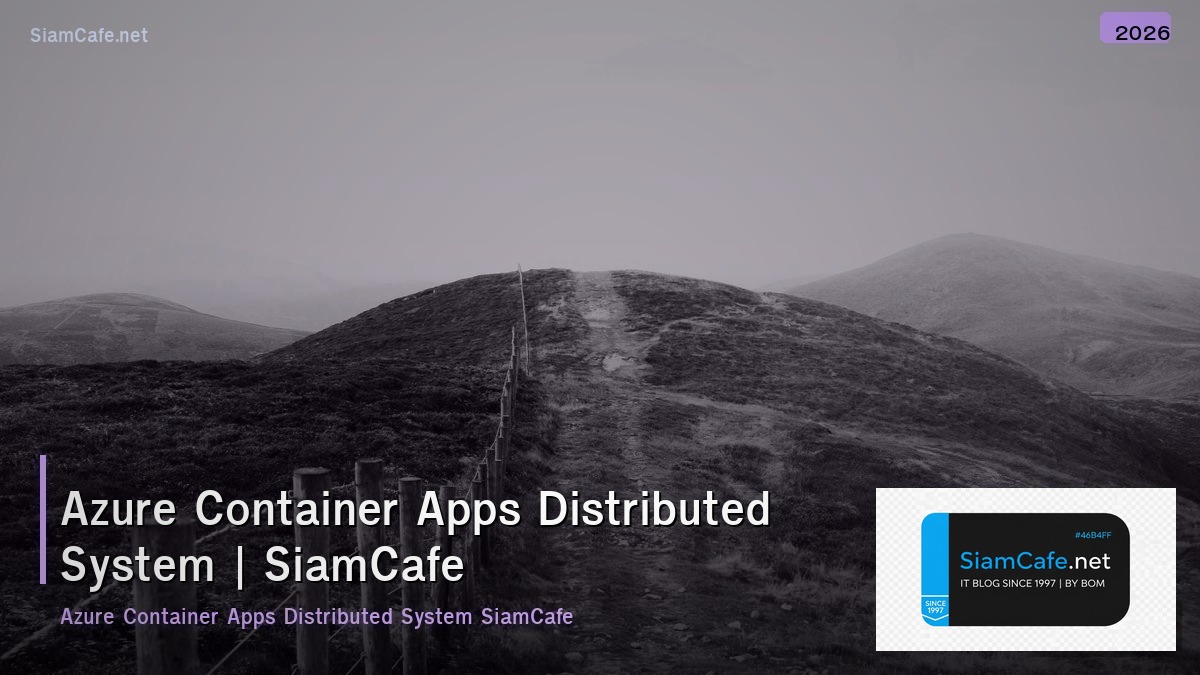 azure container apps distributed system