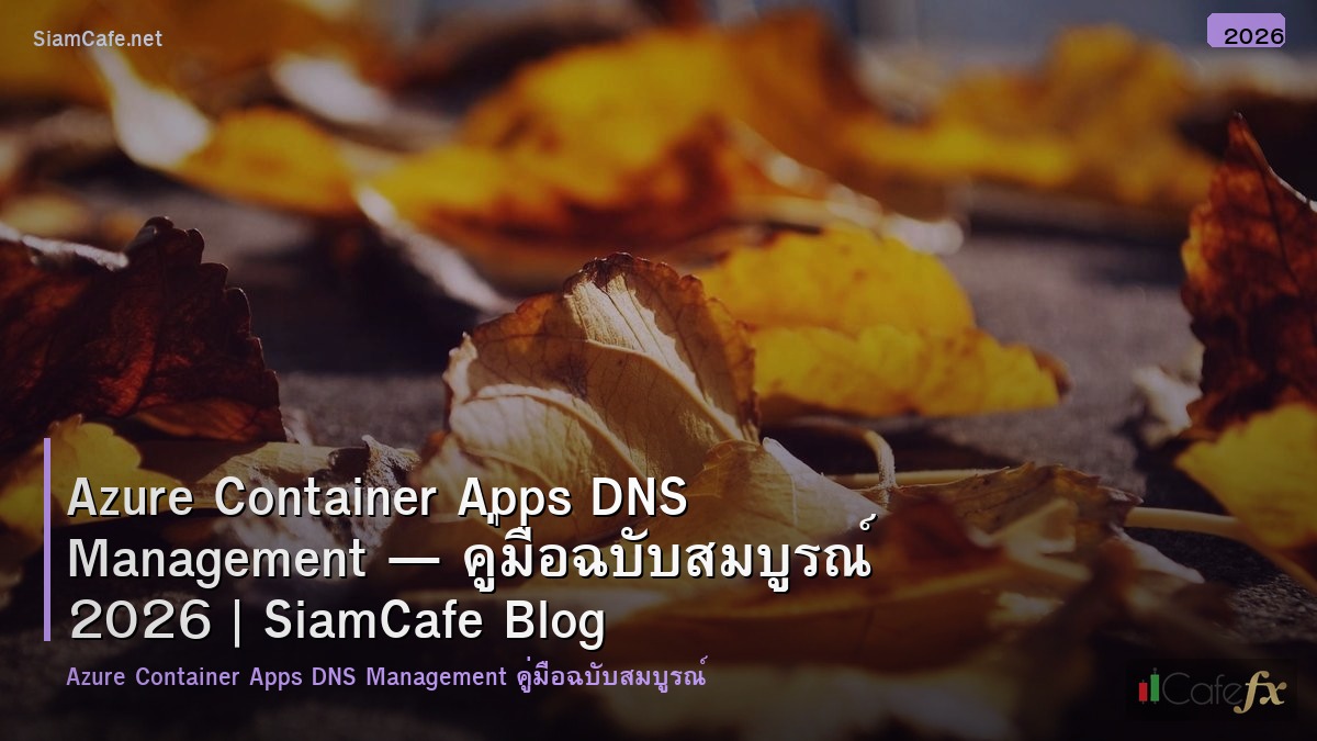 azure container apps dns management
