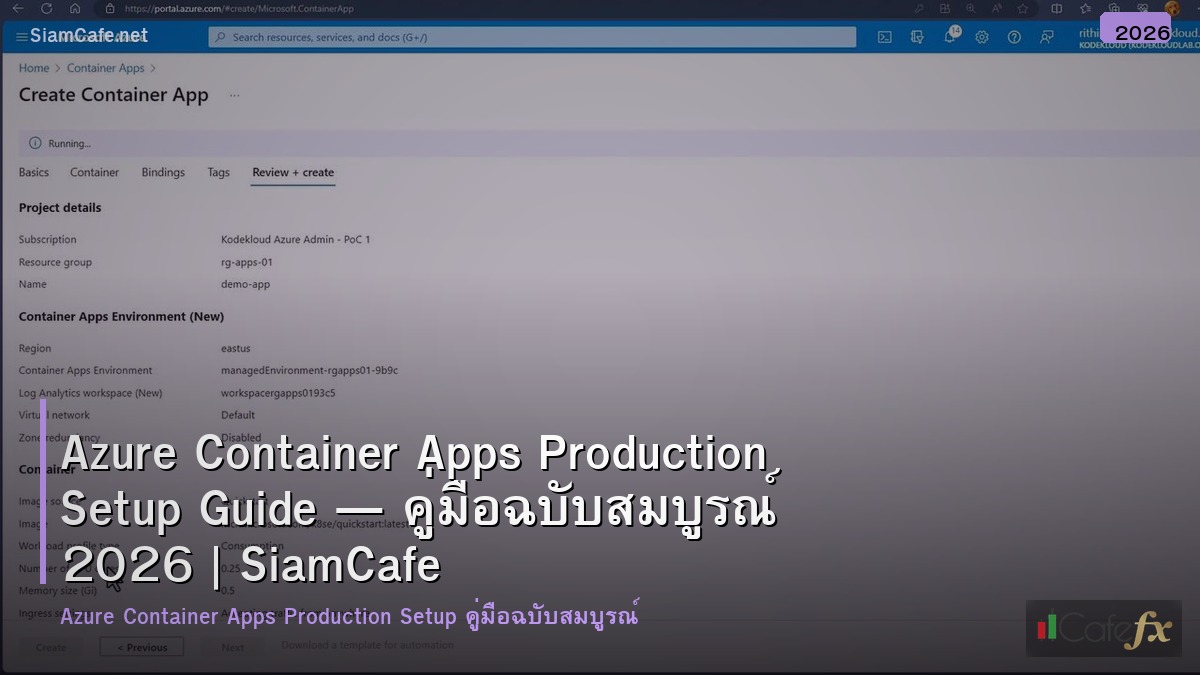 azure container apps production setup guide