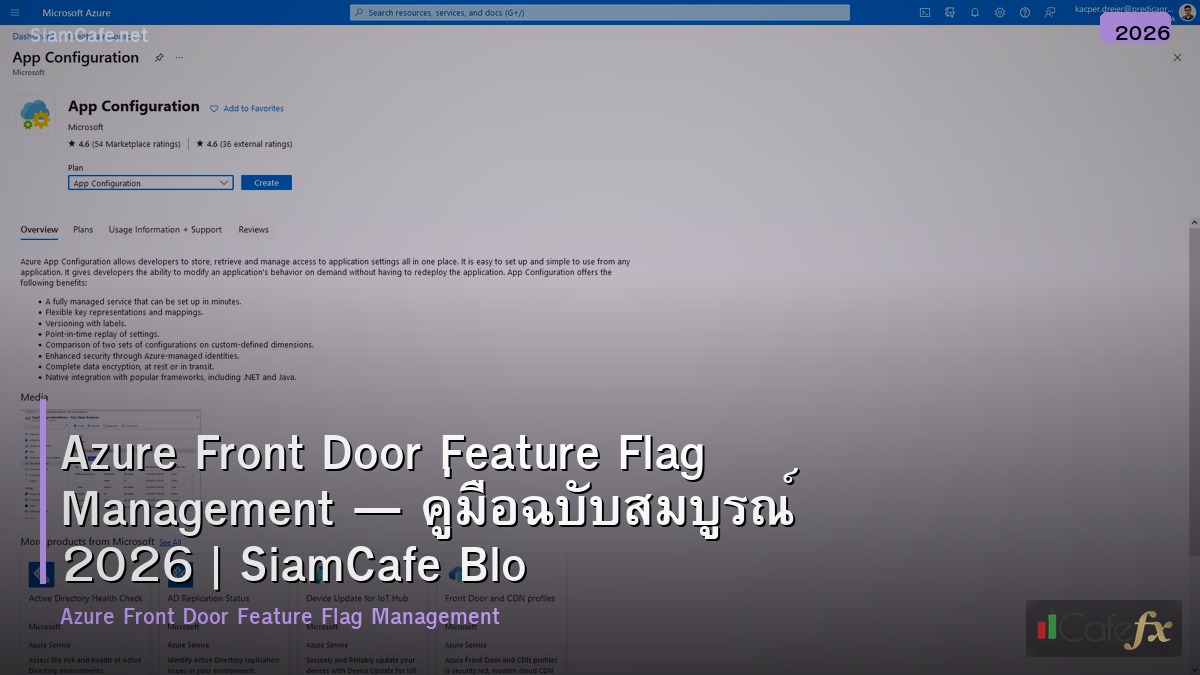 azure front door feature flag management