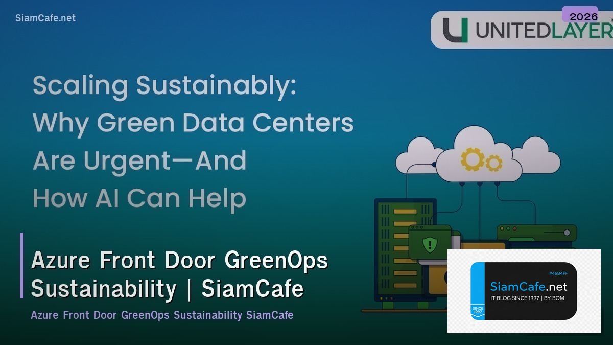 azure front door greenops sustainability