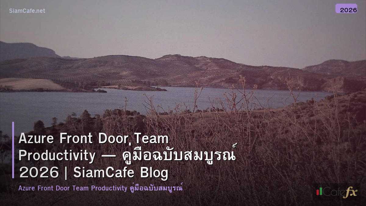 azure front door team productivity