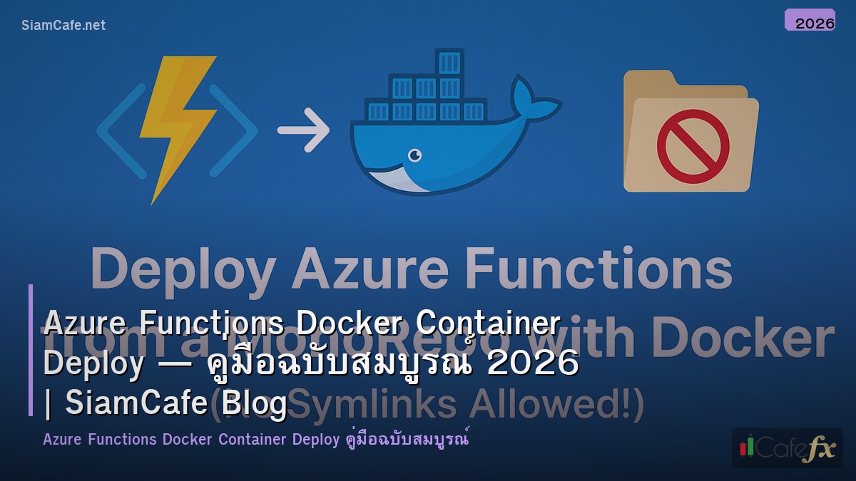 azure functions docker container deploy
